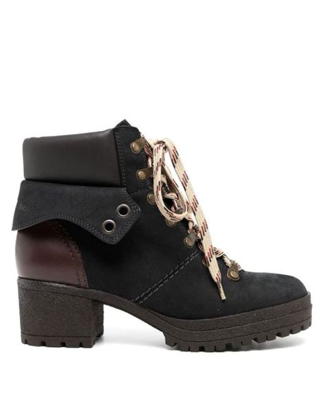 see by chloe black boots|see by chloe eileen boots.